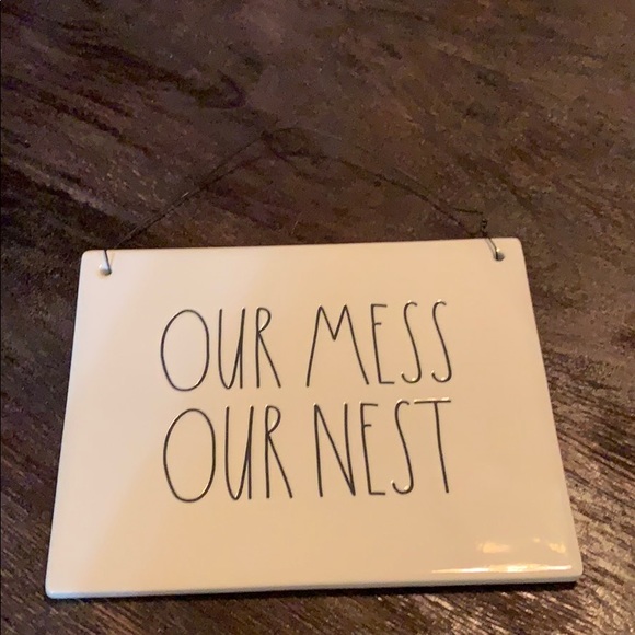 Rae Dunn Other - New Rae Dunn Our Mess Our Nest